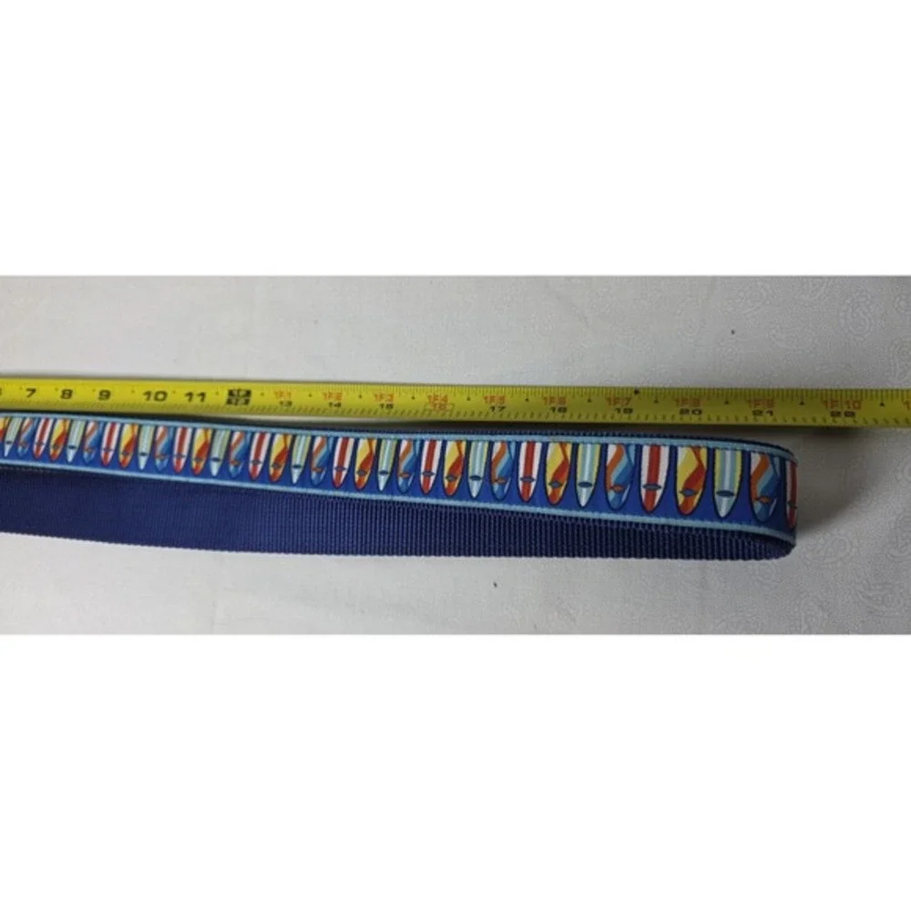 Douglas Paquette Mens Belt Medium Surfboards Surfer Resort Outdoor Beach 42 Inch
